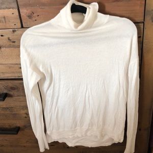 Cream turtleneck